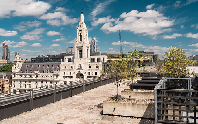 London rooftop