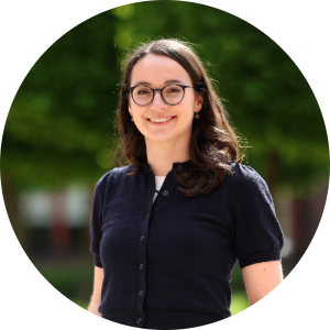 Headshot of Sarah Cowell taken on the University of Liverpool campus