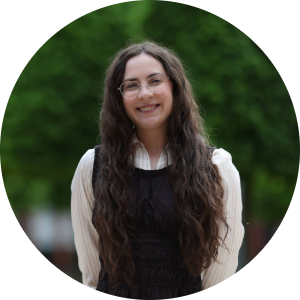 Headshot of Margaret Dzioba taken on the University of Liverpool campus