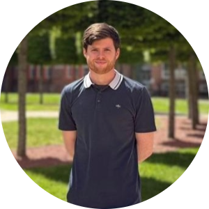 Headshot of Jack Thorpe taken on the University of Liverpool campus