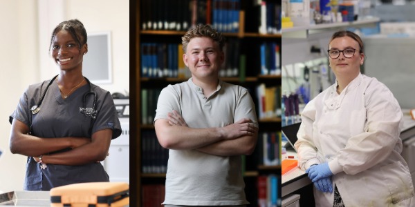 Three students