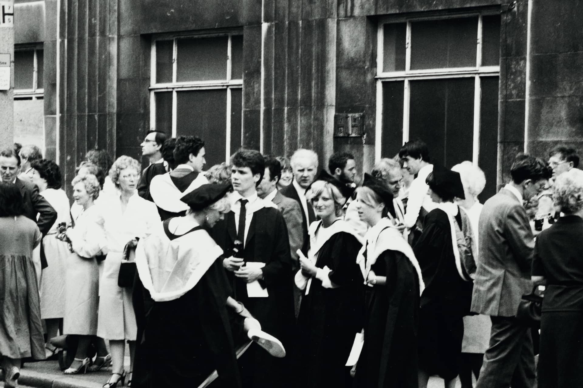 A group of graduates on their Graduation day