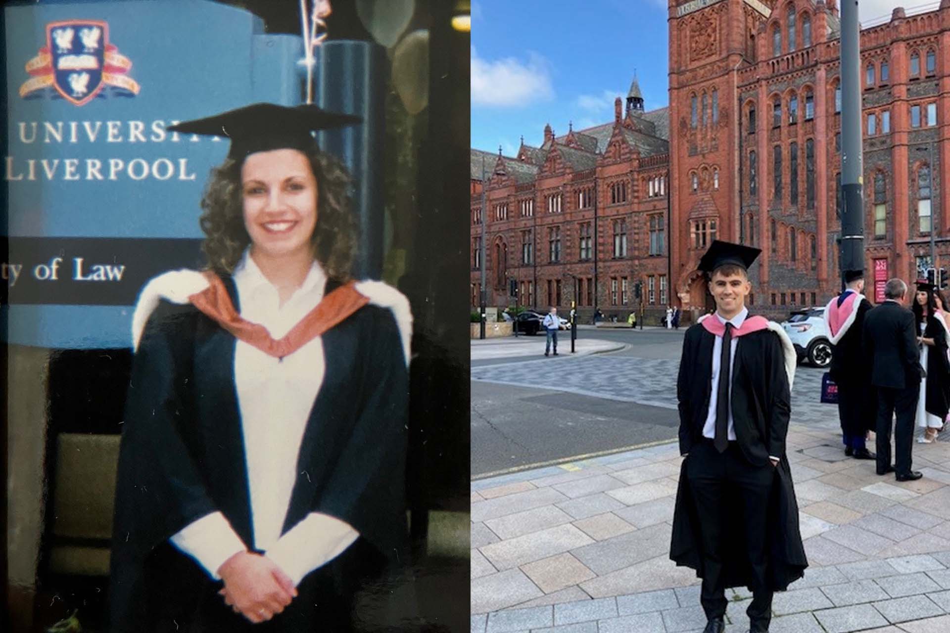 graduates in academic dress