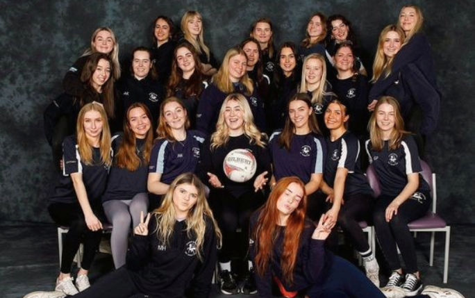 2023 Vets netball team photo