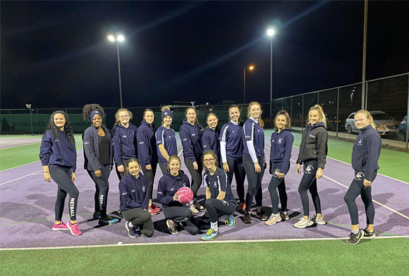 Liverpool Vet Netball Club team photo