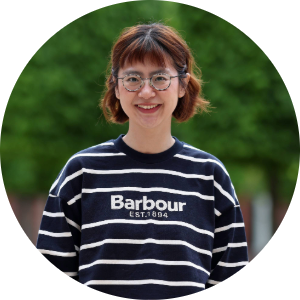 Headshot of Yiyi Wang taken on the University of Liverpool campus
