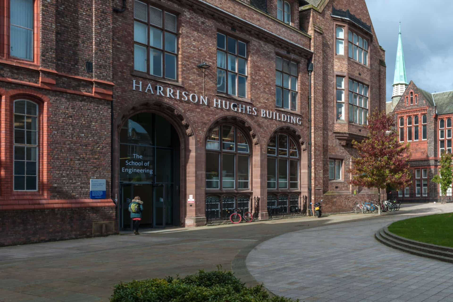 Building on University of Liverpool campus