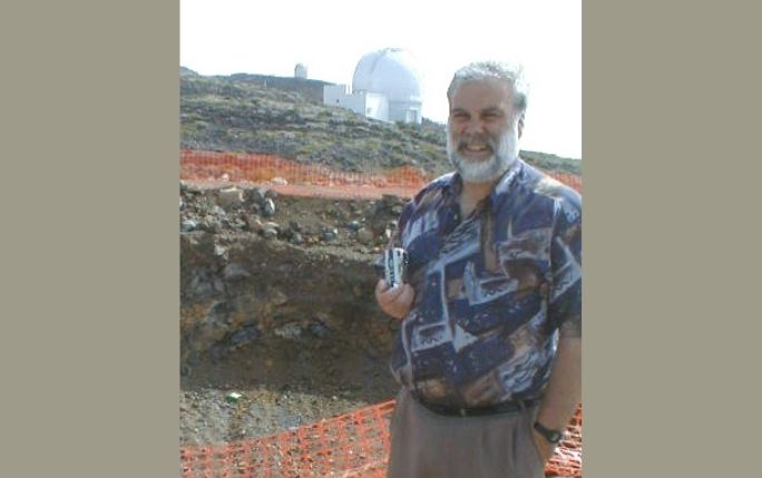 Dave Carter at the LT construction site around 2001