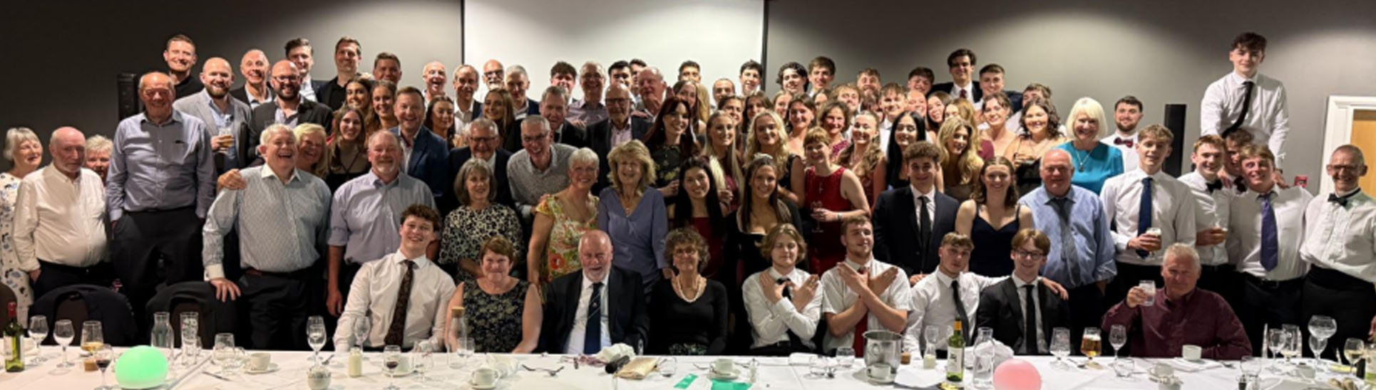 Group photo of people at an event