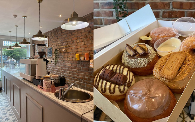 University of Liverpool graduate Anthony Polanowski's donut shop