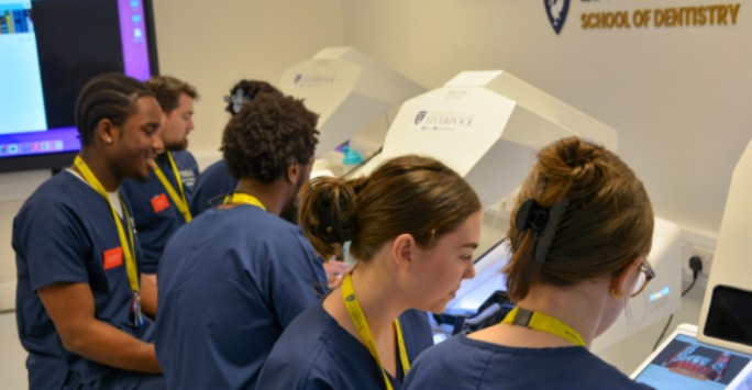 group of Dentistry students